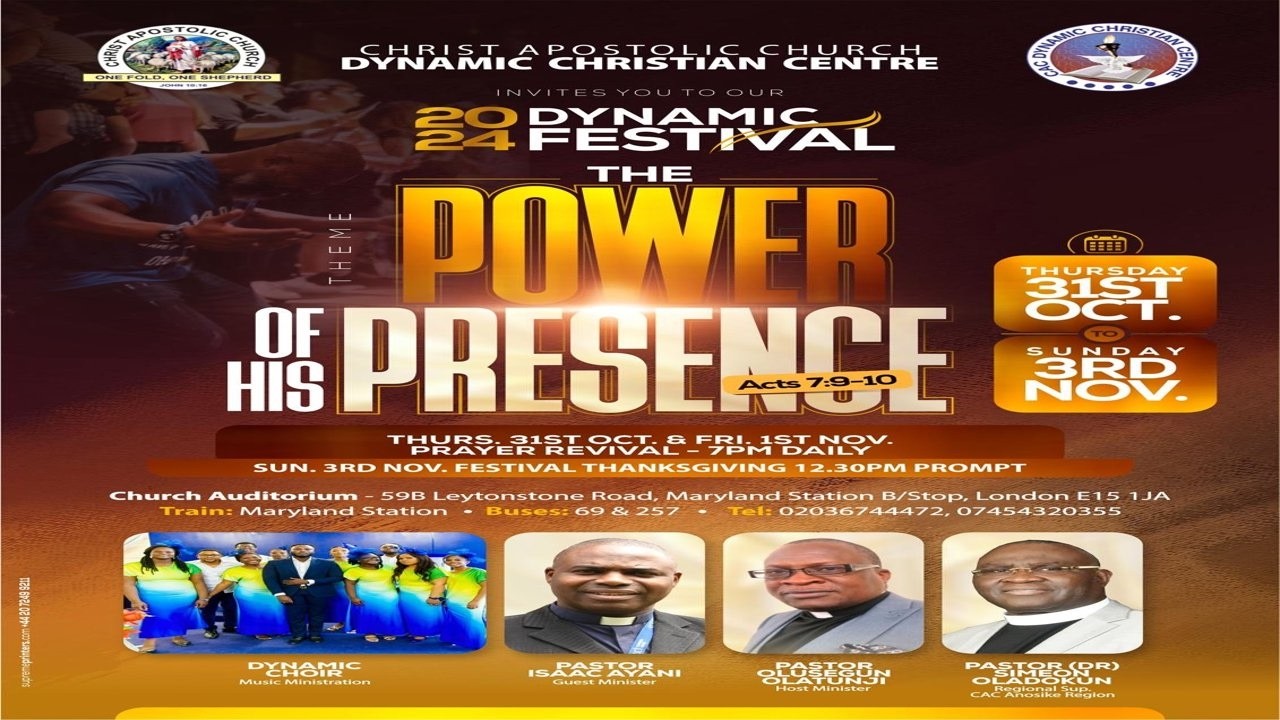 2024 DYNAMIC FESTIVAL | POWER OF HIS PRESENCE