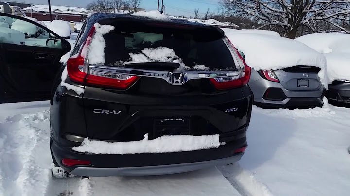 Is honda cr v good in snow