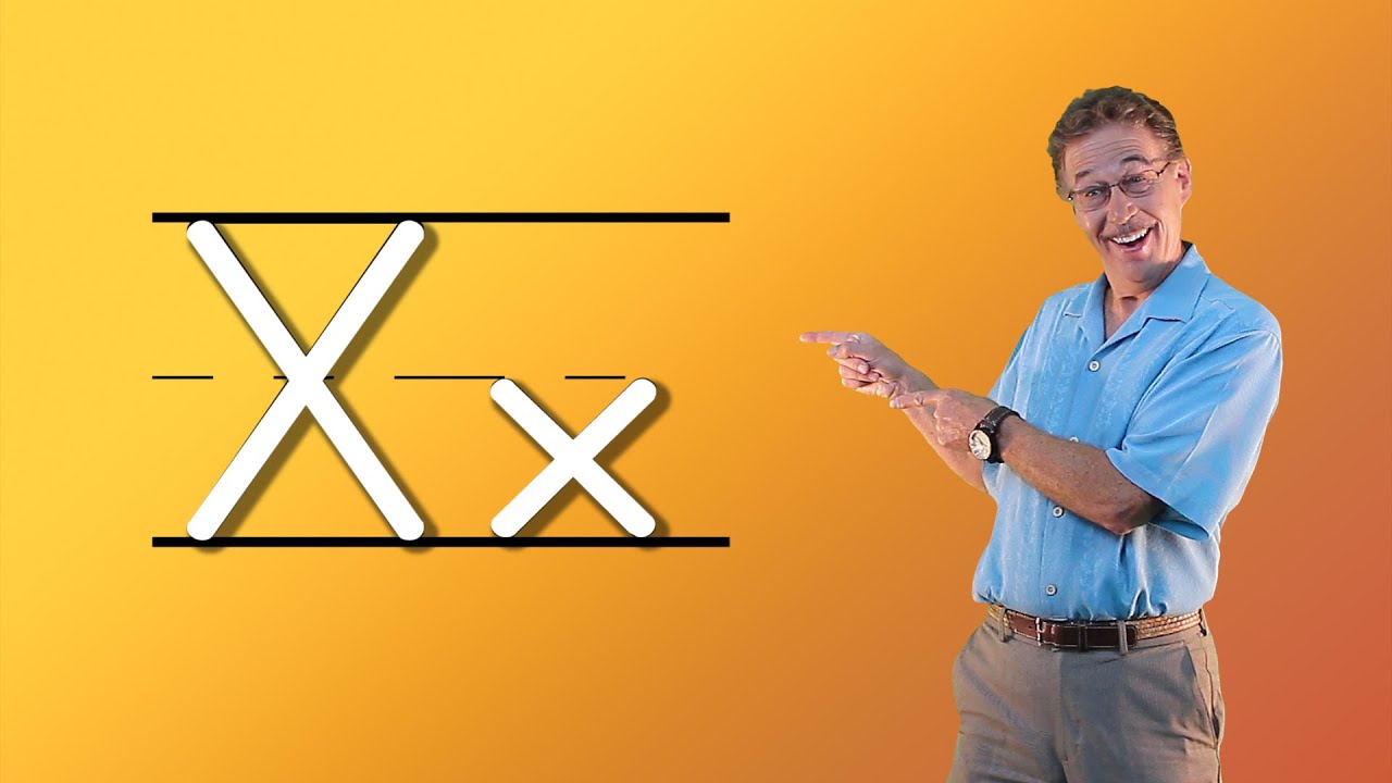 Learn The Letter X, Let's Learn About The Alphabet, Phonics Song for Kids