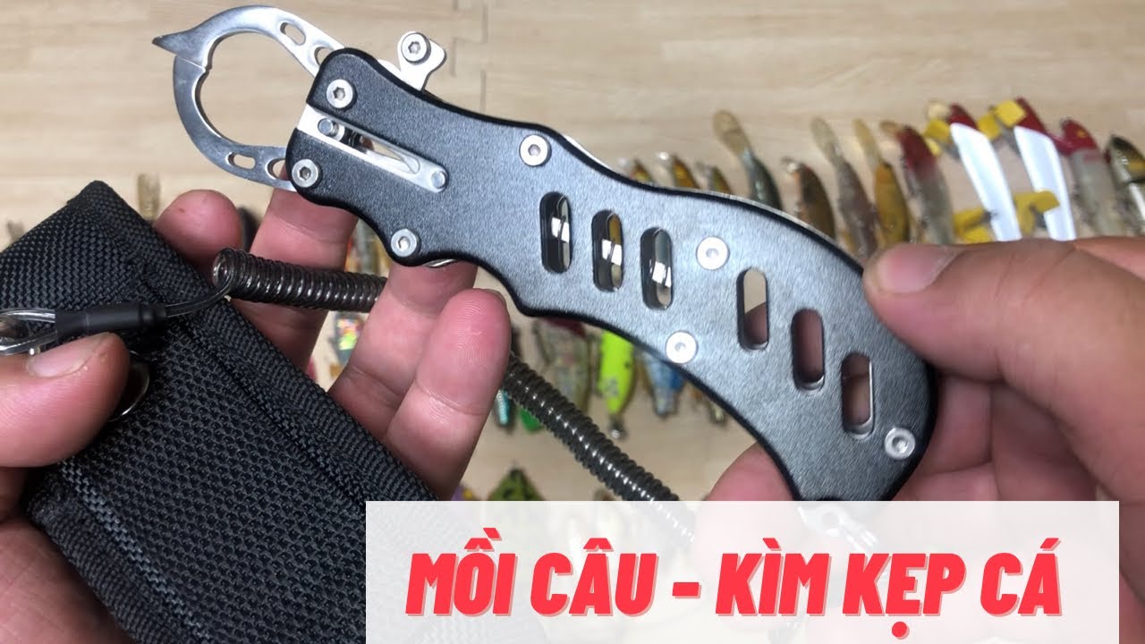 Mồi Câu Nhật: Kìm Kẹp Cá, Mồi Lure Minnow, Lure Suối,... - youtube