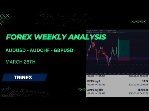 MY BEST Forex Trading Setups this week: : EUR-JPY-AUD || 03-26-23