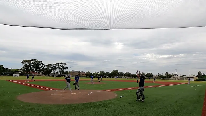 Nathan and Anthony batting (Sunshine v Berwick Gam...