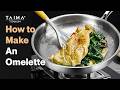 How to Cook the Perfect Omelette in a Titanium Pan | Taima Titanium Kitchenware