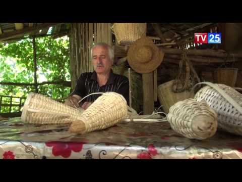 გოდრებისა და კალათების ოსტატი მაჭახელას ხეობიდან