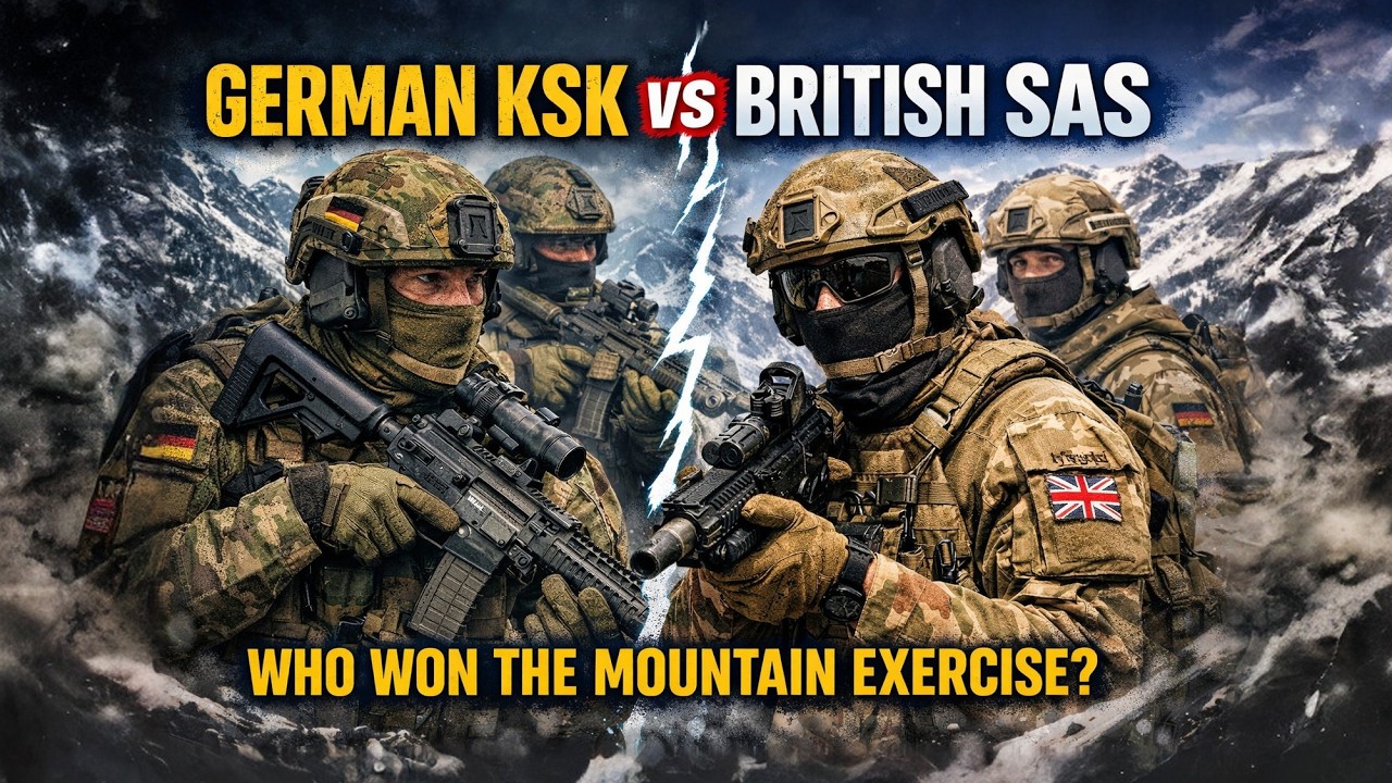 German KSK vs British SAS: Who Won the Mountain Exercise?