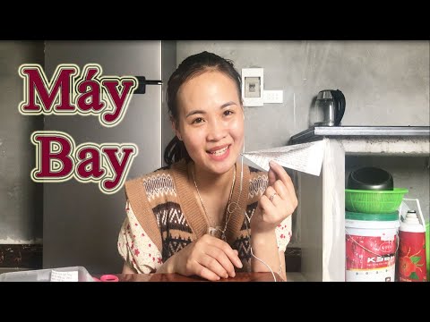 Hướng dẫn cách gấp máy bay bằng giấy | XUAN DUC