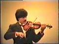 young Leonidas Kavakos plays God Save the Queen