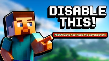 How to Disable Minecraft Player Announcements - Scalacube