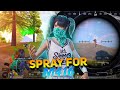 Spray For M416 🥵 Bgmi Montage🔥 40 FPS #queenxgaming