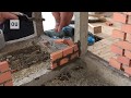 レンガ - レンガの壁を建てる方法 - ミニハウスを建てる Part 2