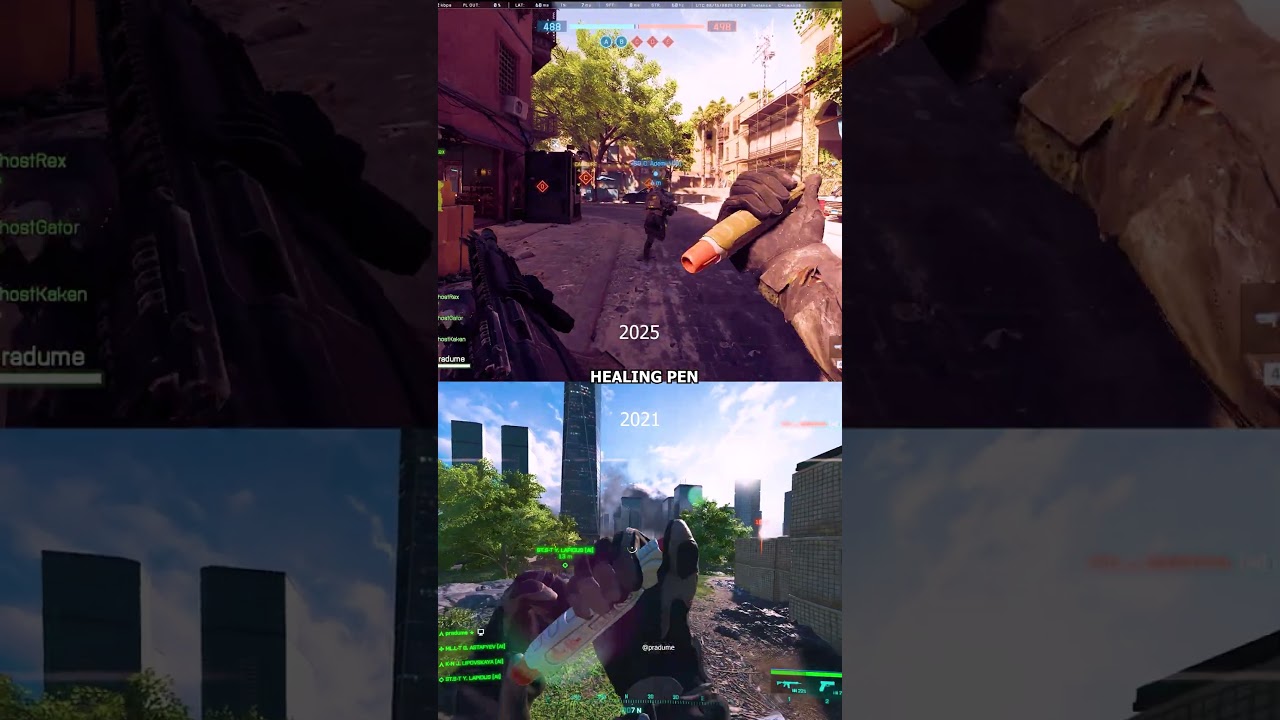 Healing Pen Tool Battlefield 6 Or Battlefield 2042 compare 