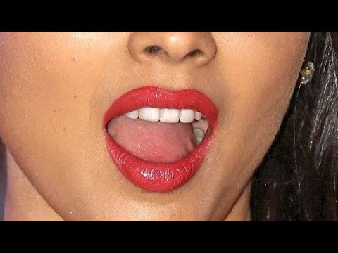 South Indian Actress Beautiful Lips Closeup