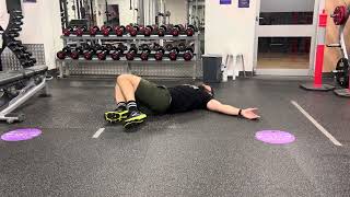 Supine Knee Rocks
