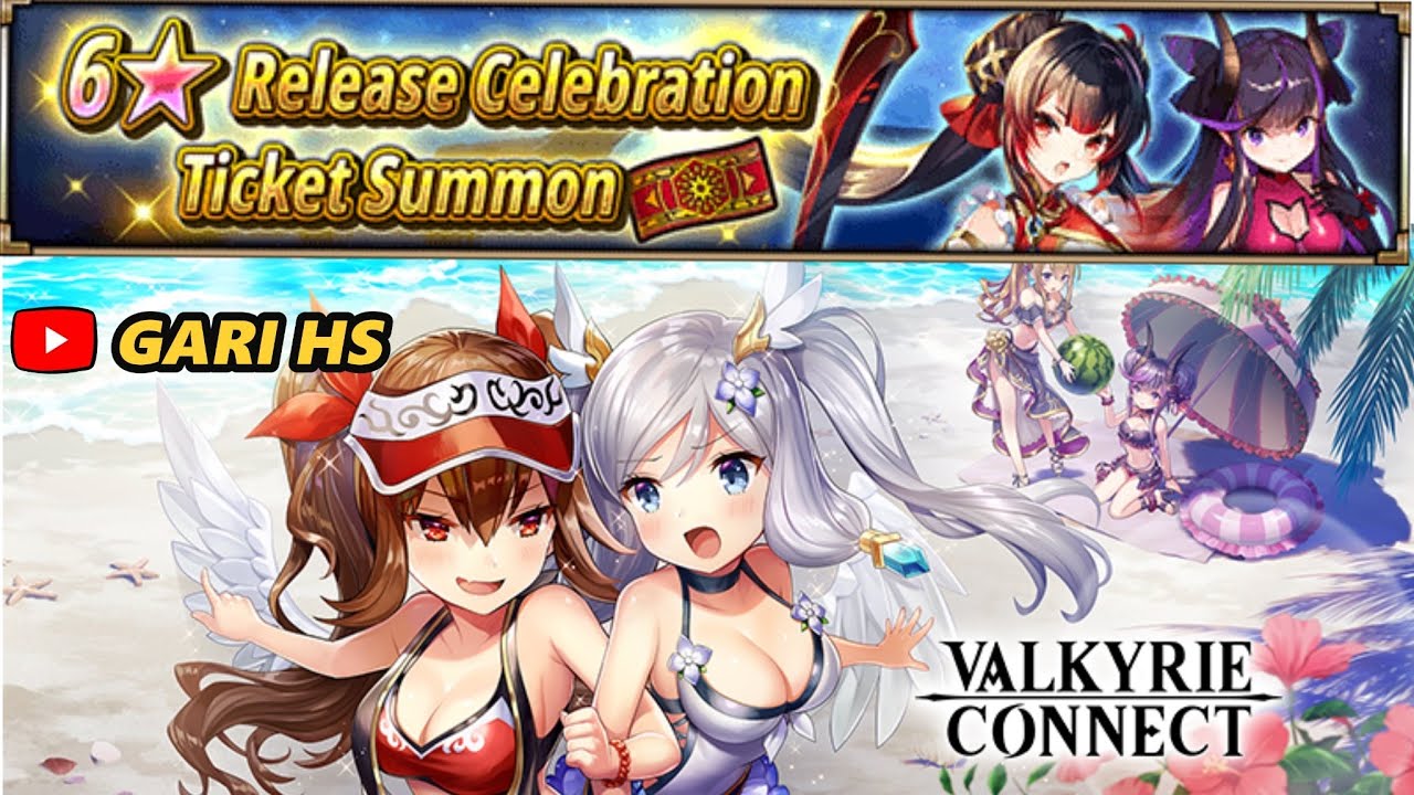 6 Release Celebration Summon 0 Tickets No Commentary Valkyrie Connect ヴァルコネ ヴァルキリーコネクト Youtube