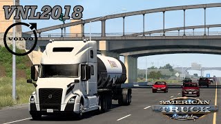 【American Truck Simulator】 ワイオミング州からコロラド州へ液化石油ガス輸送 VOLVO VNL 2018 screenshot 1