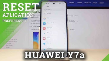 How to Reset App Preferences on HUAWEI Y7A– Restore App Preferences