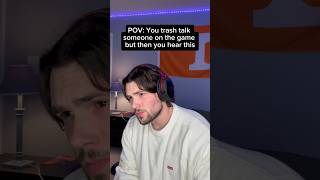 POV: You trash talk someone on the game but then you hear this… 😪💔