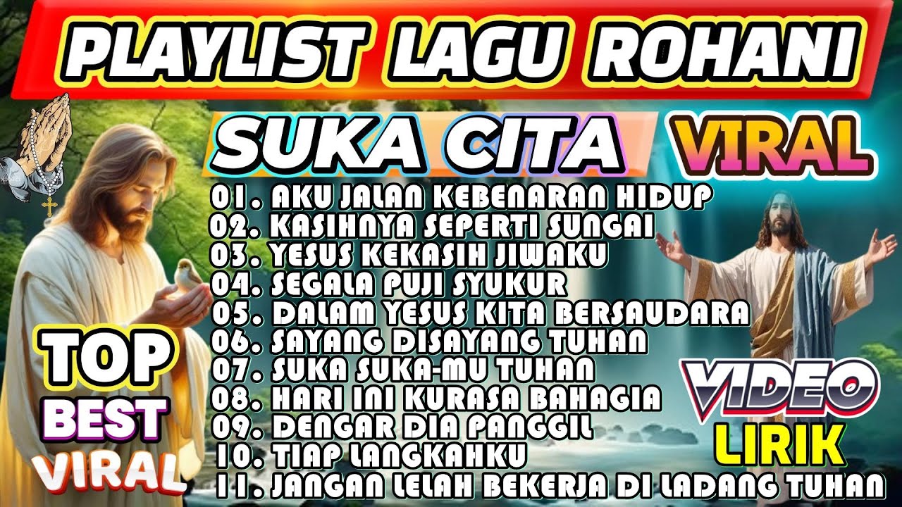 KUMPULAN LAGU ROHANI SEMANGAT CERIA TERBAIK 2025 PALING DICARI