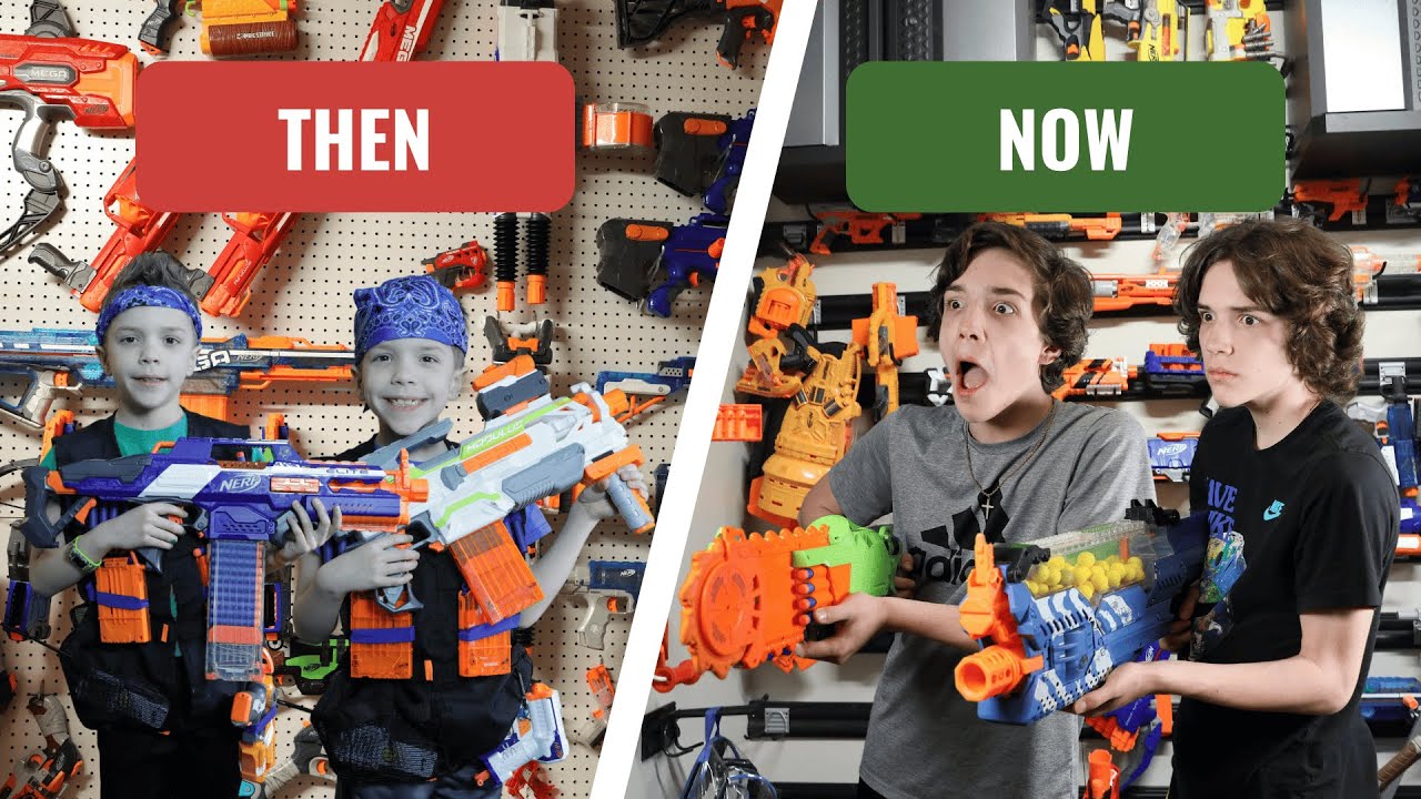 We Started a Secret Nerf War in the House!