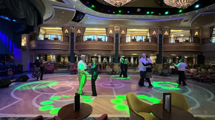 Cunard Queen Elizabeth August 2025. Recorded music, a Foxtrot