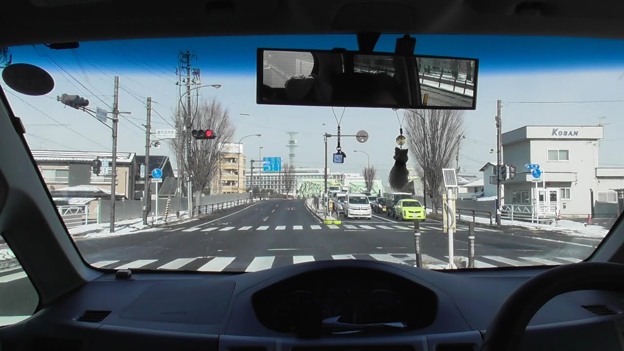 SUBARU　STELLA　車載動画　宮城県にある金蛇水神社までんの動画