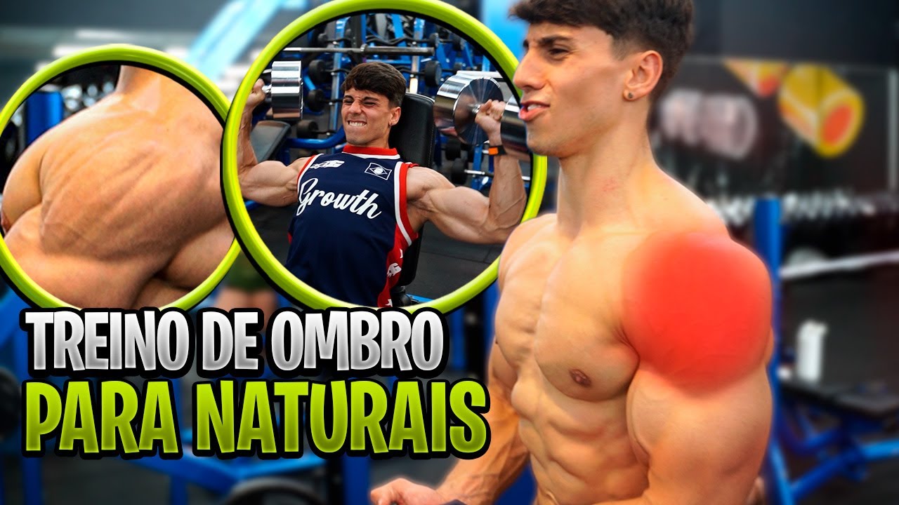 TREINO DE OMBROS DE UM NATURAL ALFREDO MOSTRA AS DICAS VALIOSAS