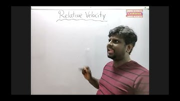 Combined Mathematics| English medium| Relative Velocity intro| Rtn.A.Harishan sir