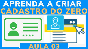 Criando Cadastro do Zero | Cadastrar, Editar, Atualizar , Excluir , Imprimir Ficha, Pesquisar Aula 3