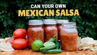 Canning Spicy Mexican Salsa - Authentic Homemade Recipe