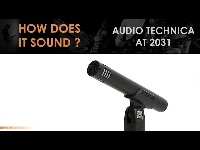 Студійний конденсаторний мікрофон Audio-Technica AT2031