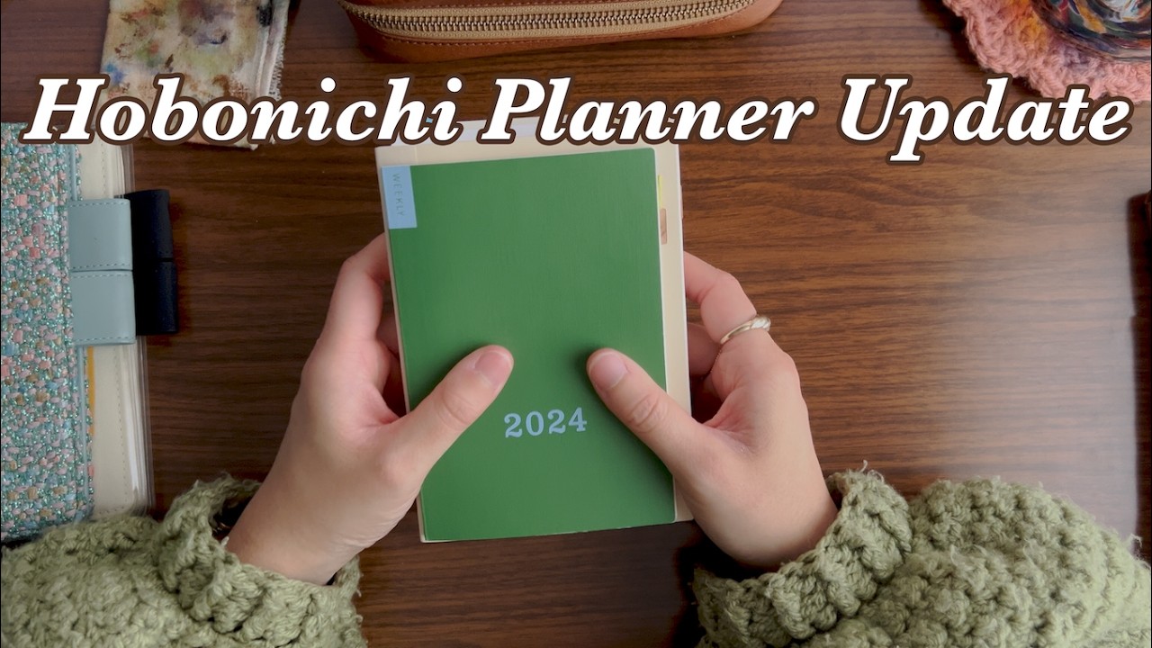 Planner chat: Hobonichi Original A6 + Weekly Supplement update and plans for the rest of the year