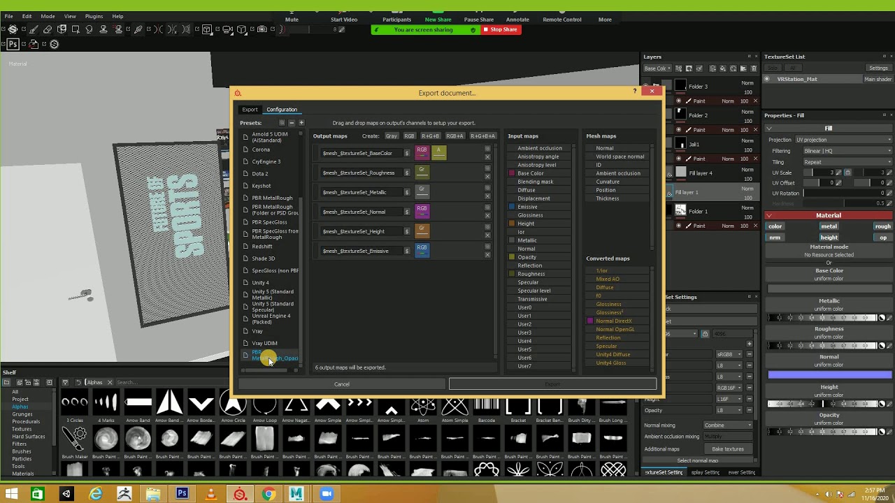 Substance Painter Opacity Channel Setup for Maya Vray YouTube