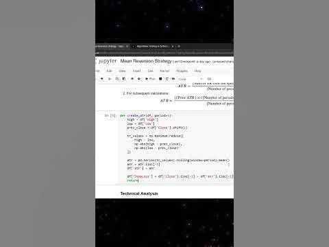 Code Stop Loss Using Average True Range in Python #coding #python # ...