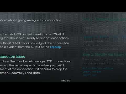 How to Establish a TCP/IP Connection with Scapy