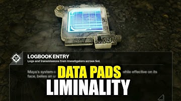 Liminality "DATA PADS LOCATIONS" Week 2 - Edge of Fate