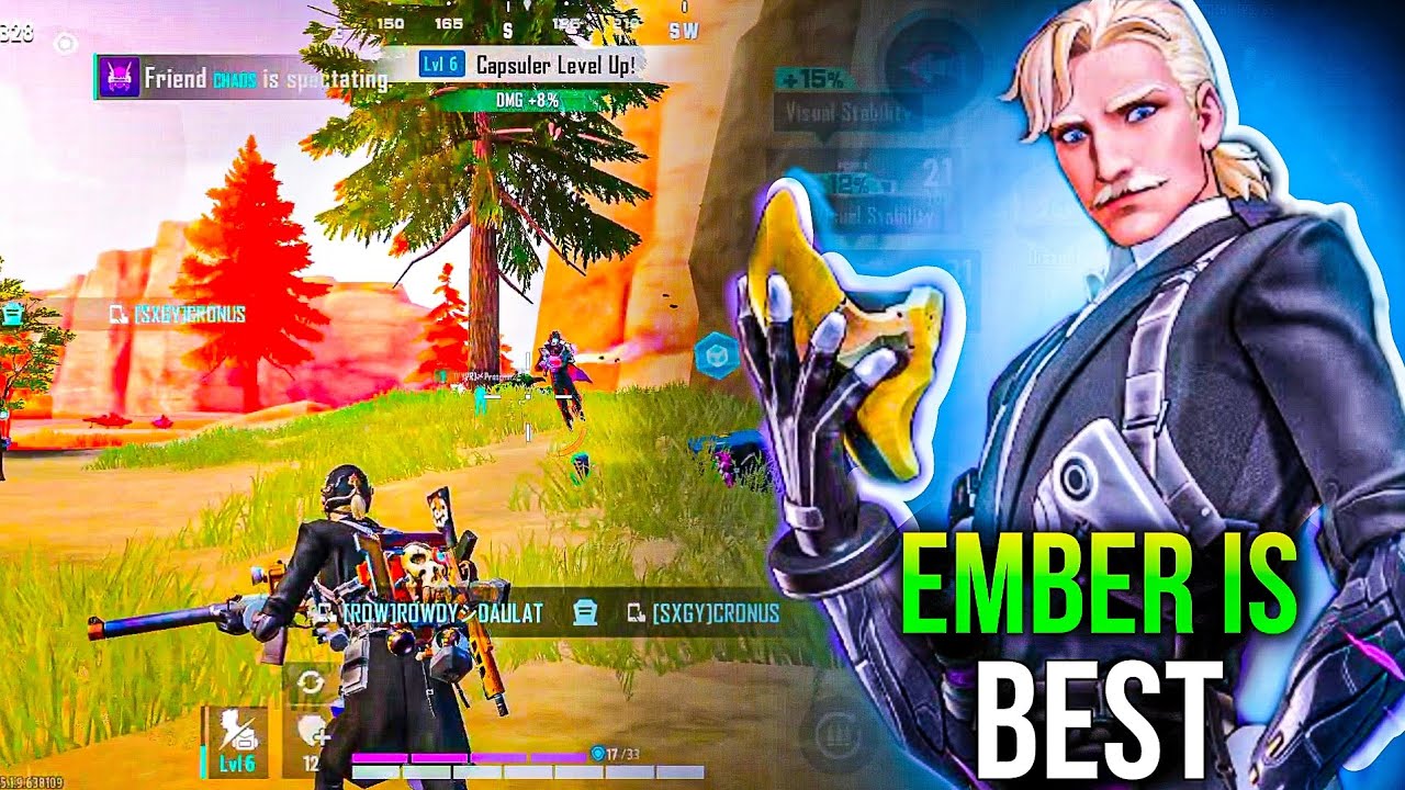 New Ember Skin Is Best | New Update Big Change | RUSH GAMEPLAY - YouTube