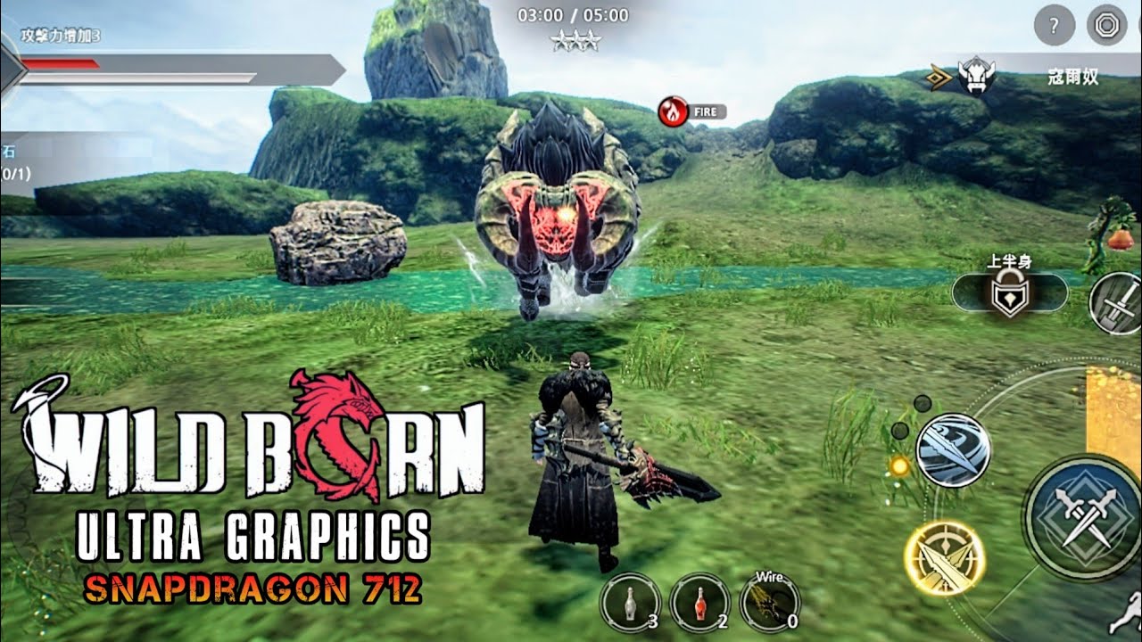 Official Release.!! Monster Hunter Style - Wild Born Android Gameplay 2021