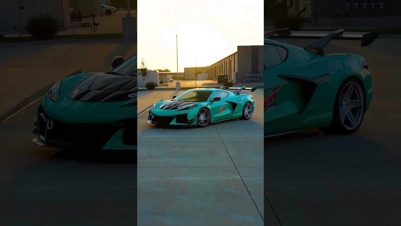 CORVETTE c8 Z06 on FORGEDLITE WHEELS!