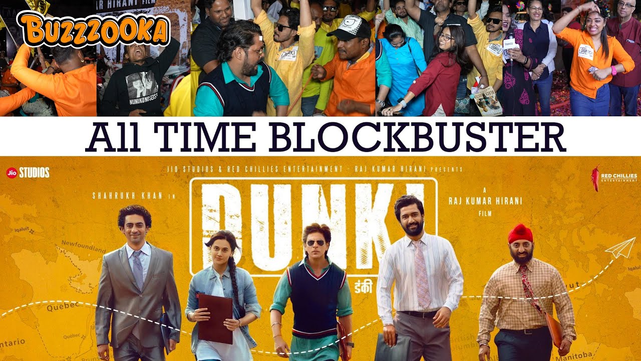 All Time Blockbuster of 2023 ‘DUNKI’ First Day First Show!