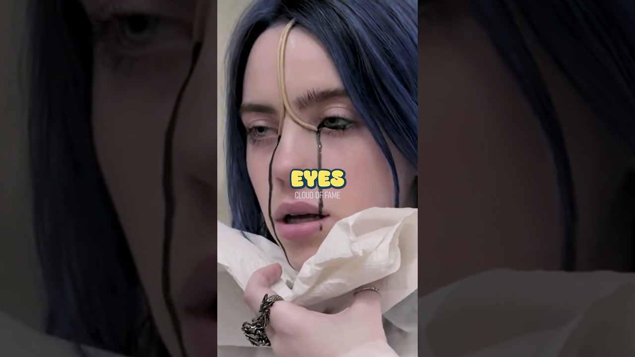 Billie Eilish almost RUINED her eyes😬