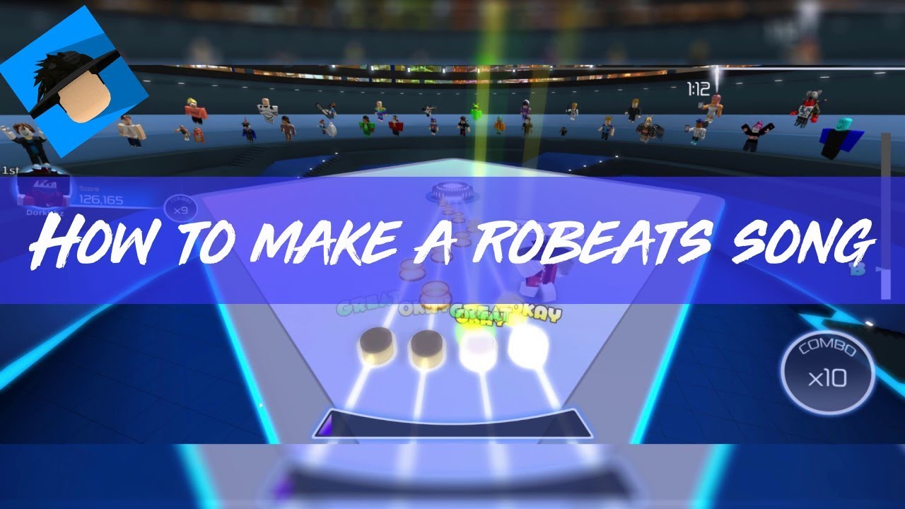How To Make A Robeats Song By Nukerb - strong maninc roblox white and blue visor roblox