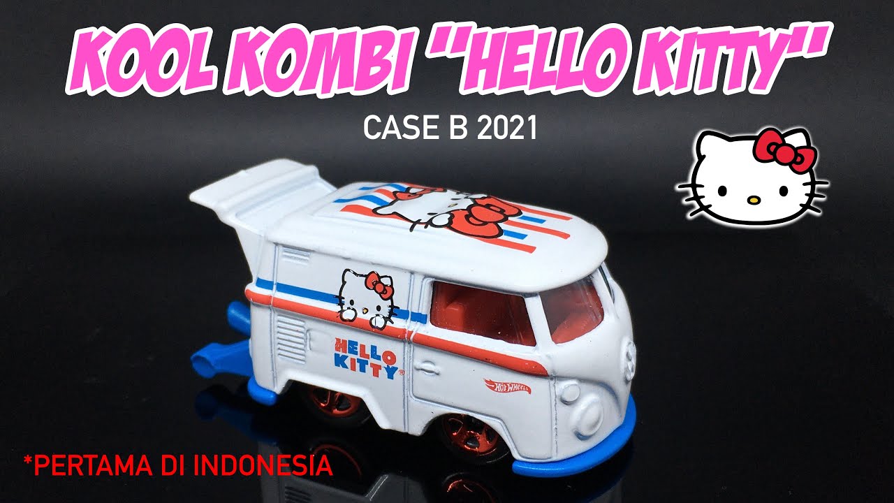 2021 hot wheels  #38 Kool Kombi Hello Kitty EE1 