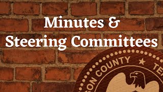 Wilson County Minutes & Steering Committees March 2023