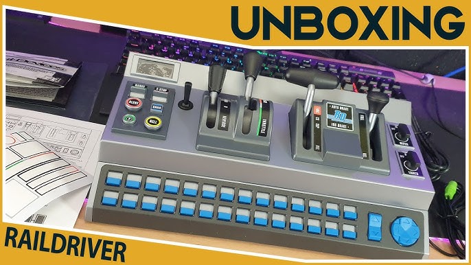 RailDriver USB Desktop Train Cab Controller with Train Sim Classic download  code