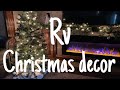 RV CHRISTMAS DECOR!🎄| DECORATE WITH ME!