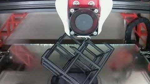 3D printed Lower Lattice Cube