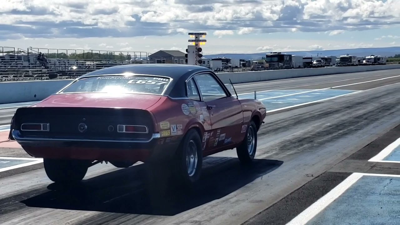 1970 Maverick Drag Race Youtube