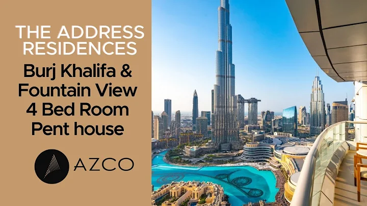 Exquisite Burj Khalifa & Fountain Views at this 4 bedroom + Maid Penthouse in Downtown, Dubai