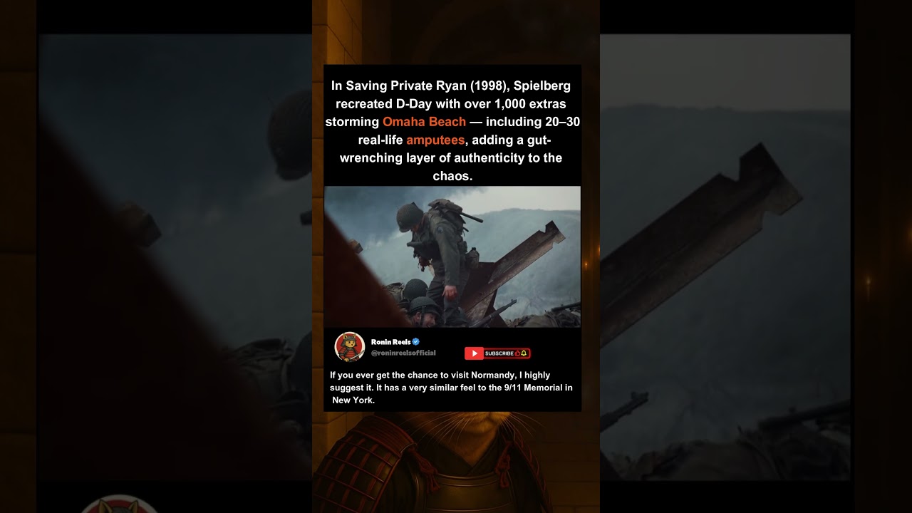 The Brutal Realism of Saving Private Ryan’s Omaha Beach