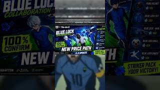BLUE LOCK NEW PRICE PATH 100% CONFIRM 4.4 UPDATE #pubg #bgmi #shorts #trending #viral